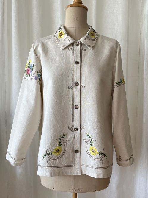 Hovedbilde X SOLGT Skjortejakke offwhite ...
