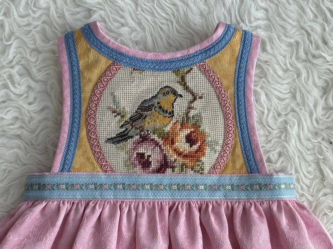 Hovedbilde SOLGT Festdrakt Astrid rosa ...