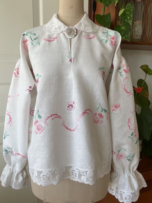 Hovedbilde SOLGT   Festdraktskjorte ...