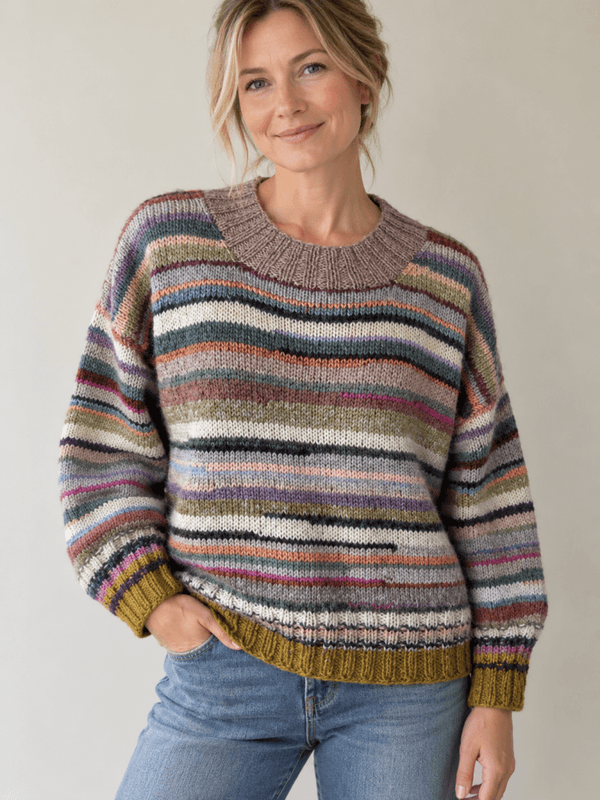 Strikkegenser Restefest dame