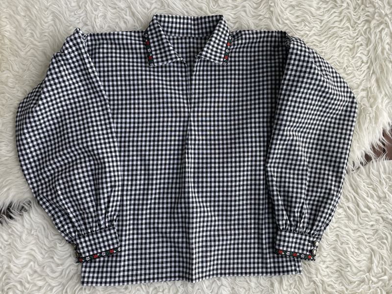 Festdraktskjorte Ella