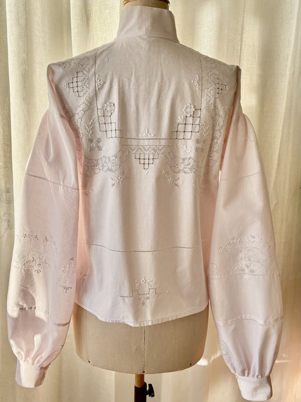 SOLGT Festdraktskjorte Amanda lys rosa